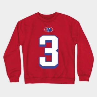 The Replacements Nigel Gruff Jersey (Front/Back Print) Crewneck Sweatshirt